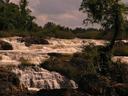 One of several cascading waterfalls found off the island of Don Khon in southern Si Phan Don.